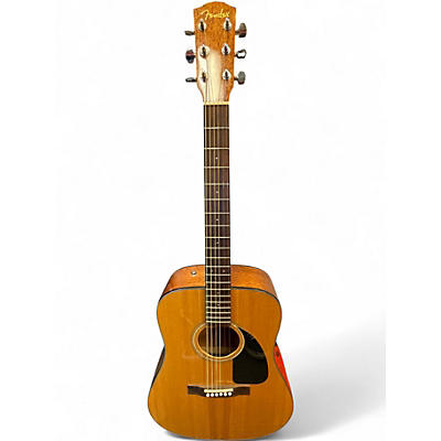 Used Fender CD60 Dreadnought Natural Acoustic Guitar