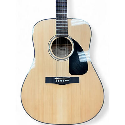 Used Fender CD60 Dreadnought Natural Acoustic Guitar