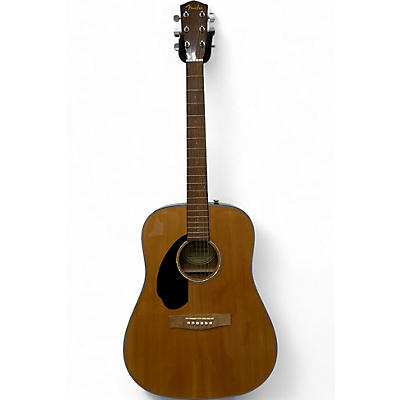 Used Fender CD60 Dreadnought Natural Acoustic Guitar