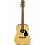 Used Fender CD60 Dreadnought Natural Acoustic Guitar Natural