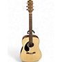 Used Fender CD60 Dreadnought Natural Acoustic Guitar Natural