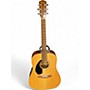 Used Fender CD60 Dreadnought Natural Acoustic Guitar Natural