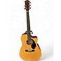 Used Fender CD60 Dreadnought Natural Acoustic Guitar Natural
