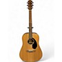 Used Fender CD60 Dreadnought Natural Acoustic Guitar Natural