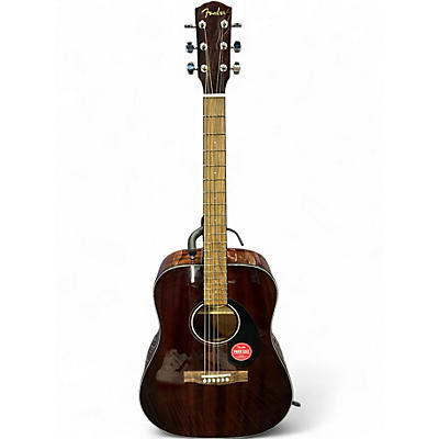 Used Fender CD60 Mahogany Mahogany Acoustic Guitar