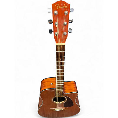 Used Fender CD60 Mahogany Mahogany Acoustic Guitar