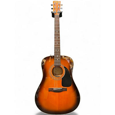 Used Fender CD60 SB Sunburst Acoustic Guitar