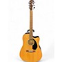 Used Fender Used Fender CD60CE Dreadnought Natural Acoustic Electric Guitar Natural