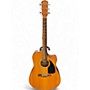 Used Fender CD60CE Dreadnought Natural Acoustic Electric Guitar Natural