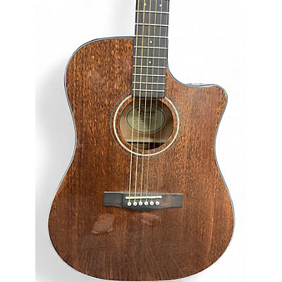 Used Fender CD60CE Mahogany Mahogany Acoustic Electric Guitar