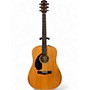 Used Fender CD60LH Natural Acoustic Guitar Natural