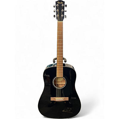 Used Fender CD60S BLACK Acoustic Guitar