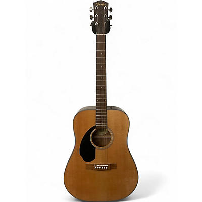 Used Fender CD60S  LEFT Natural Acoustic Guitar