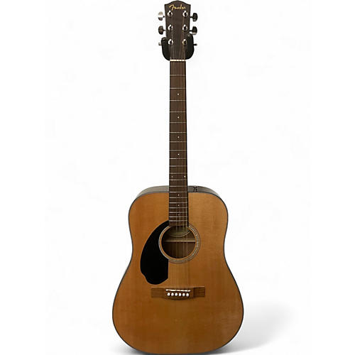 Used Fender CD60S  LEFT Natural Acoustic Guitar Natural