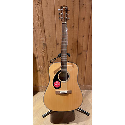 Fender Used Fender CD60S LH Natural Acoustic Guitar