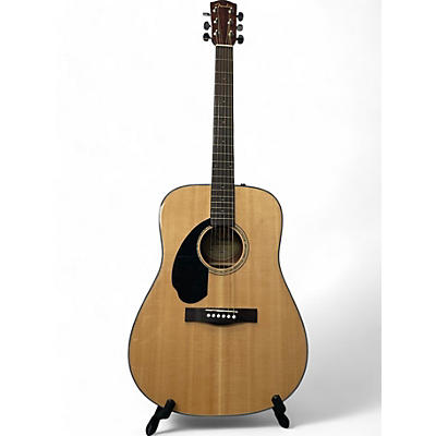 Fender Used Fender CD60S LH Natural Acoustic Guitar