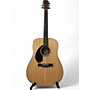 Used Fender Used Fender CD60S LH Natural Acoustic Guitar Natural