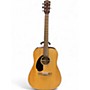Used Fender CD60S LH Natural Acoustic Guitar Natural