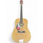 Used Fender CD60S LH Natural Acoustic Guitar Natural