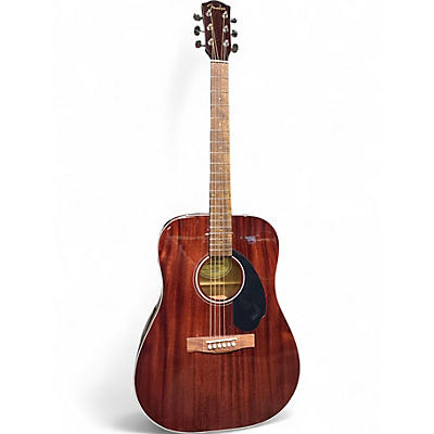 Used Fender CD60S Mahogany Acoustic Guitar