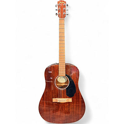 Used Fender CD60S Mahogany Acoustic Guitar