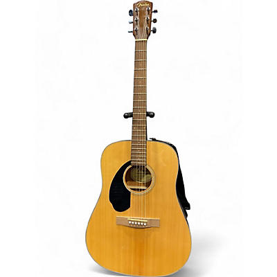 Fender Used Fender CD60S Natural Acoustic Electric Guitar