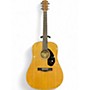 Used Fender CD60S Natural Acoustic Guitar Natural