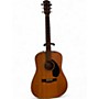 Used Fender CD60S Natural Acoustic Guitar Natural