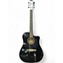 Used Fender CD60SCE DREADNOUGHT Black Acoustic Electric Guitar Black