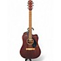 Used Fender CD60SCE Dreadnought Mahogany Acoustic Electric Guitar Mahogany