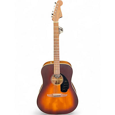 Used Fender CD60SCE Dreadnought Natural 12 String Acoustic Electric Guitar