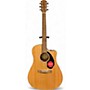 Used Fender Used Fender CD60SCE Dreadnought Natural Acoustic Electric Guitar Natural