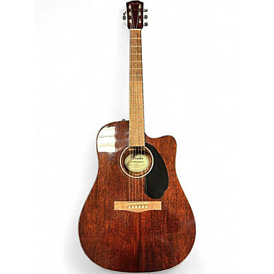 Used Fender CD60SCE Mahogany Mahogany Acoustic Electric Guitar