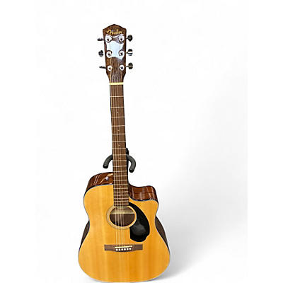Used Fender CD60SCE NATURAL Acoustic Electric Guitar
