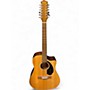 Used Fender CD60SCE Natural 12 String Acoustic Electric Guitar Natural