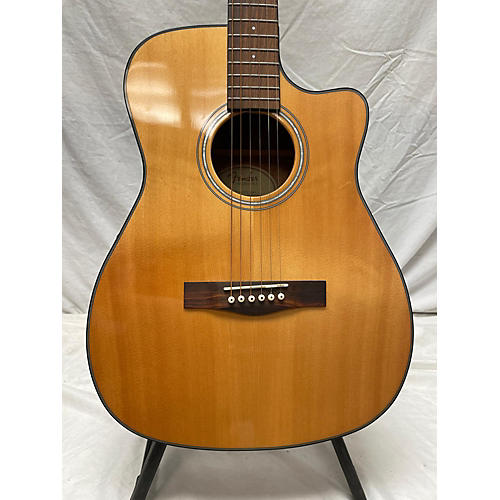 Fender Used Fender CF140SCE Folk Natural Acoustic Electric Guitar Natural