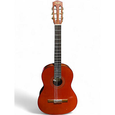 Used Fender CG7 Natural Classical Acoustic Guitar