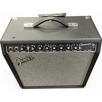 Used Fender CHAMPION 50 Guitar Combo Amp