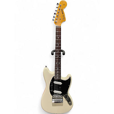 Used Fender CIJ Traditional 60s Mustang Olympic White Solid Body Electric Guitar
