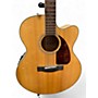 Used Fender CJ 290SCE Jumbo Natural Acoustic Electric Guitar Natural