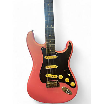 Used Fender CME Exclusive American Ultra Telecaster Bubble Gum Solid Body Electric Guitar