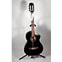 Used Fender Used Fender CN 140SCE Black Classical Acoustic Electric Guitar Black