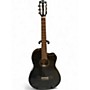 Used Fender CN-140SCE Black Classical Acoustic Electric Guitar Black