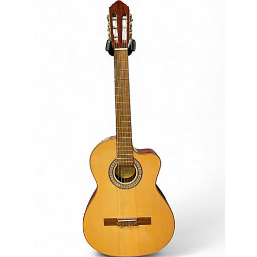 Used Fender CN-140SCE NAT Brown Acoustic Guitar Brown