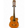 Used Fender CN-210SCE Natural Classical Acoustic Electric Guitar Natural