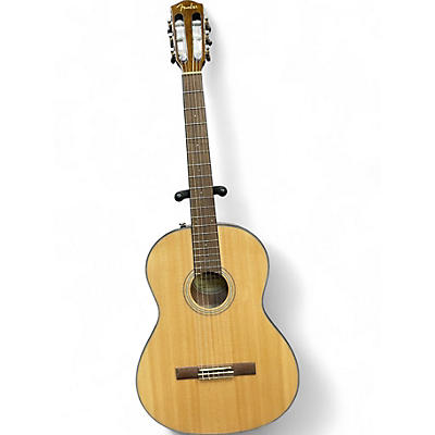 Used Fender CN-60S Natural Classical Acoustic Guitar