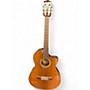 Used Fender CN140SCE Natural Classical Acoustic Electric Guitar Natural