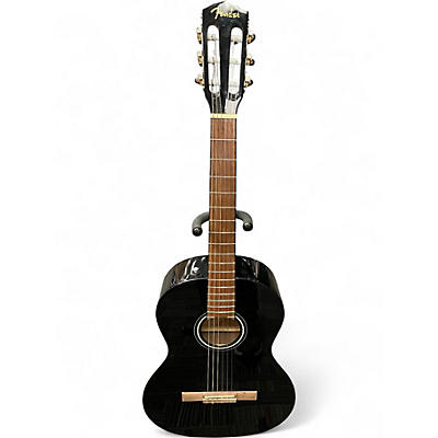 Used Fender CN60S Black Classical Acoustic Guitar