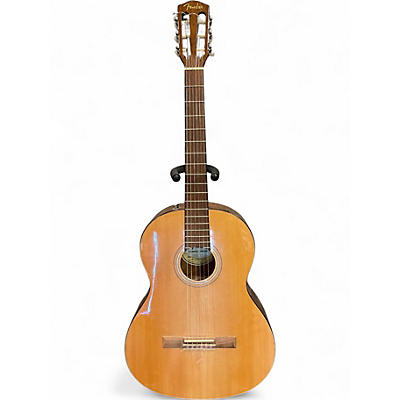 Used Fender CN60S Natural Classical Acoustic Guitar