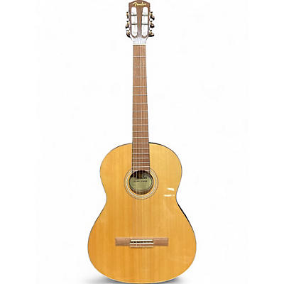 Used Fender CN60S Natural Classical Acoustic Guitar